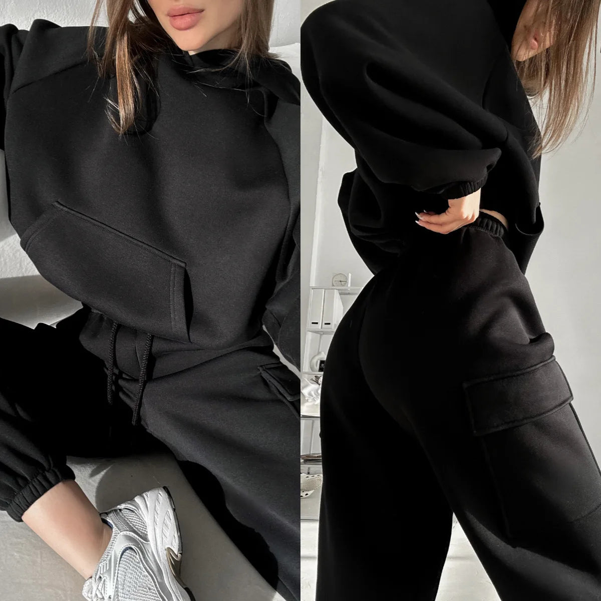 Women's Autumn Winter Hoodie Outfit